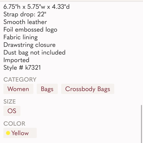 Kate Spade Pineapple Crossbody Bag LAST ONE!!! - Picture 7 of 7